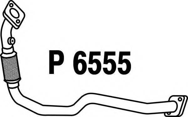 TESH 301324 Труба вихлопного газу