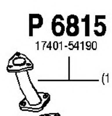 FENNO 6815 Труба вихлопного газу