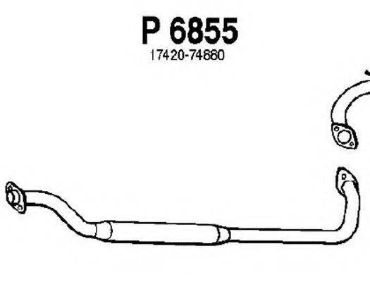 FENNO 6855 Середній глушник вихлопних газів