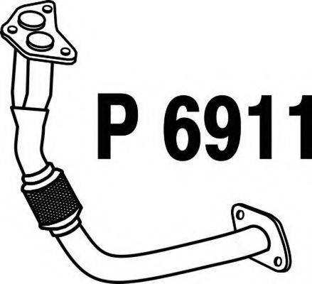 FENNO 6911 Труба вихлопного газу