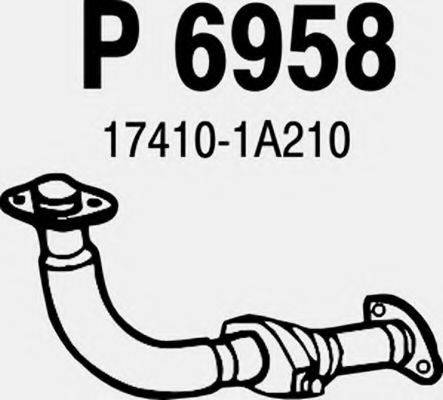 FENNO 6958 Труба вихлопного газу