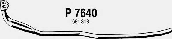FENNO 7640 Труба вихлопного газу