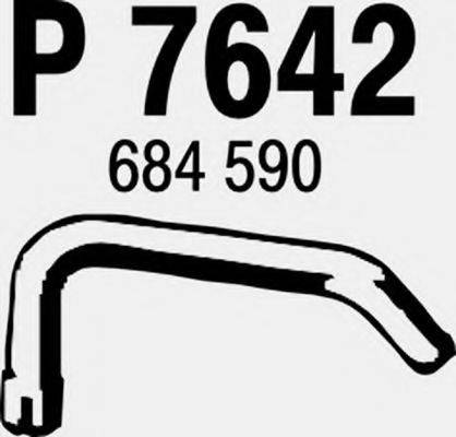 FENNO 7642 Труба вихлопного газу