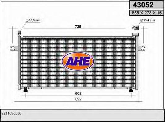AHE 43052 Конденсатор, кондиціонер