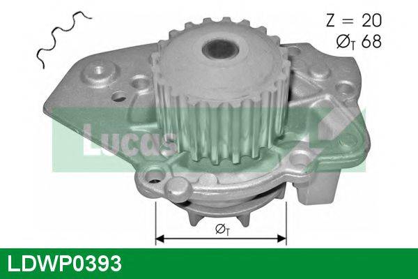 LUCAS ENGINE DRIVE LDWP0393