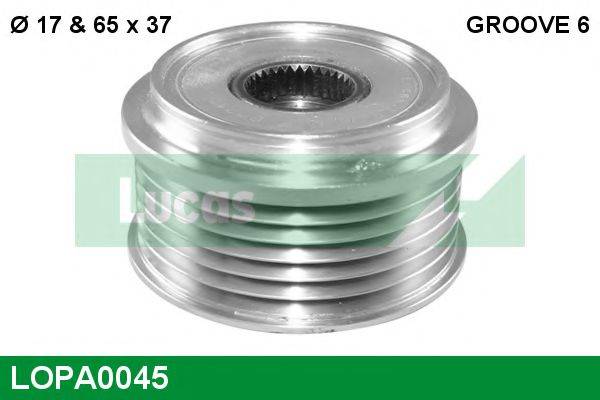 LUCAS ENGINE DRIVE FS05-18-300 Механізм вільного ходу генератора
