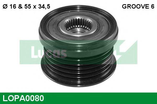 LUCAS ENGINE DRIVE 03C 903 024 F Механізм вільного ходу генератора