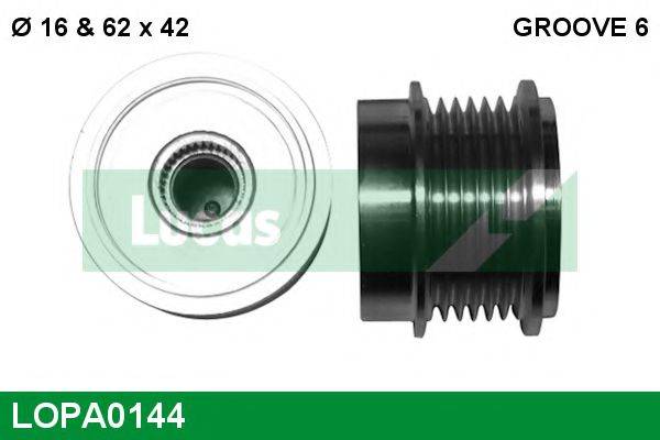 LUCAS ENGINE DRIVE 93191921 Механізм вільного ходу генератора