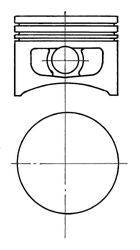 MAHLE ORIGINAL 014 56 .. Поршень