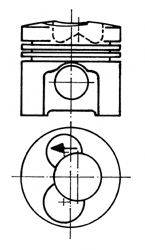 MAHLE ORIGINAL 099 83 .. Поршень
