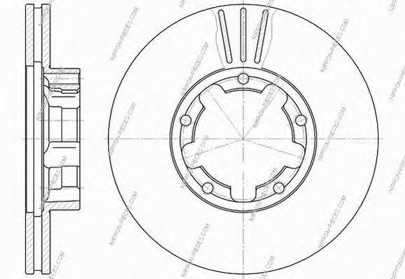 NPS DF2001 гальмівний диск