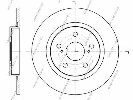 NPS 18053 гальмівний диск