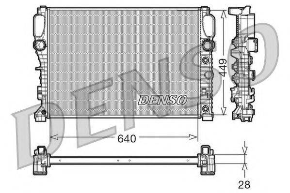 NPS 8MK376718021 Радіатор, охолодження двигуна