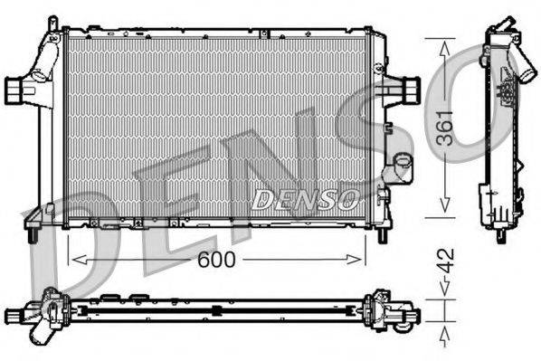 NPS 506616 Радіатор, охолодження двигуна