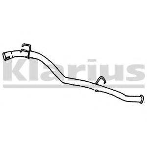 KLARIUS 140088 Труба вихлопного газу