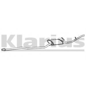 ERNST 301 07 7 Глушник вихлопних газів кінцевий