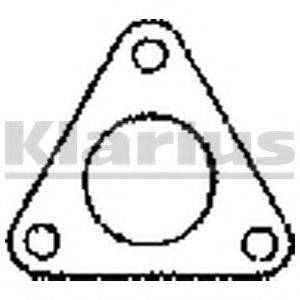 KLARIUS 410076 Прокладка, труба вихлопного газу