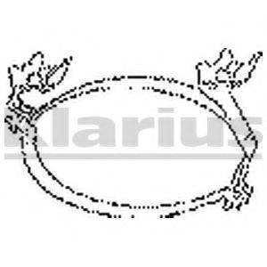 RETEC 104053 Кронштейн, система випуску ОГ