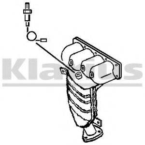 GENERAL MOTORS 55355321 Каталізатор