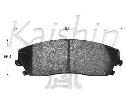 JAPANPARTS PA-913 Комплект гальмівних колодок, дискове гальмо