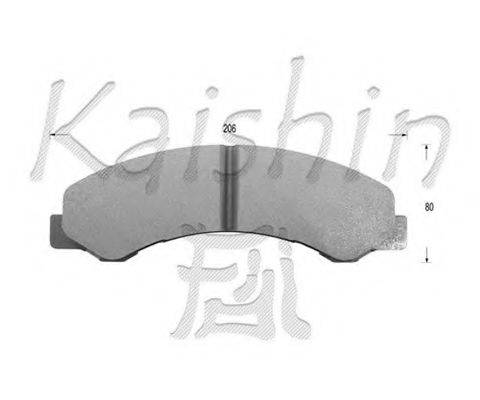 MINTEX 637.0 Комплект гальмівних колодок, дискове гальмо