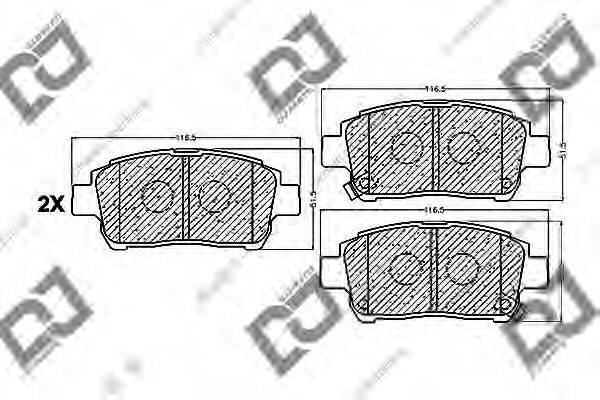 DJ PARTS BP1051