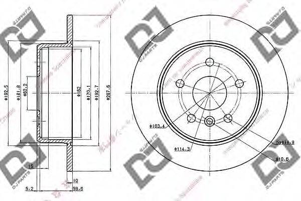 DJ PARTS BD1024