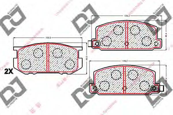 DJ PARTS BP1828