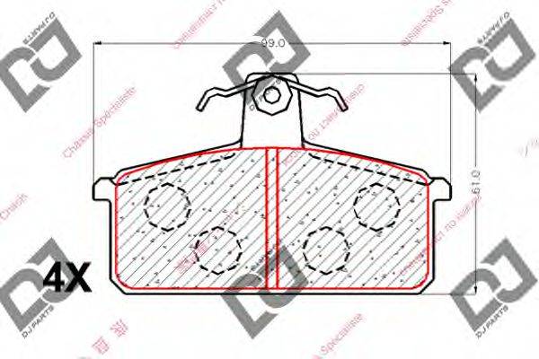 DJ PARTS BP1856