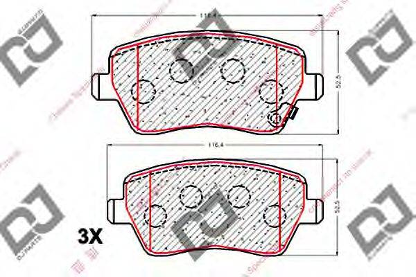 DJ PARTS BP1857