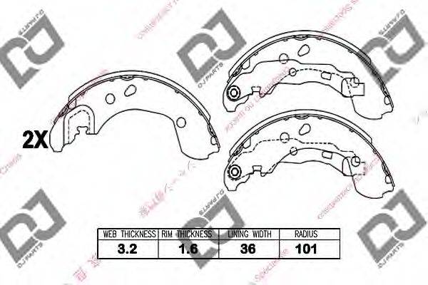 DJ PARTS BS1406