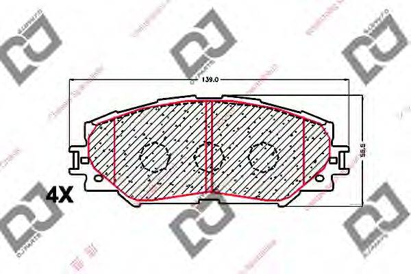 DJ PARTS BP1615
