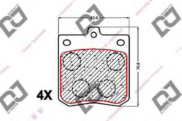 DJ PARTS BP1653
