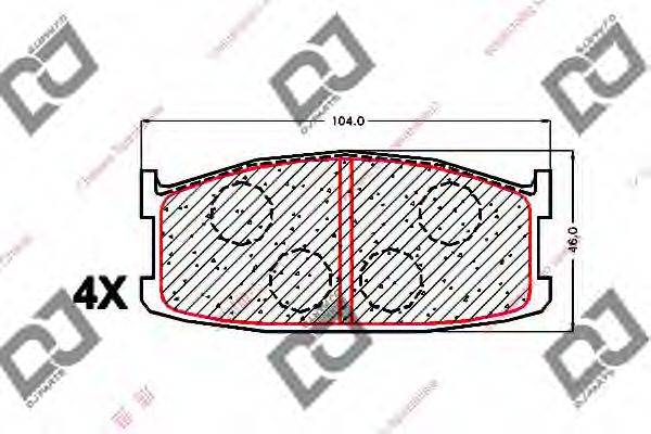 DJ PARTS BP1656