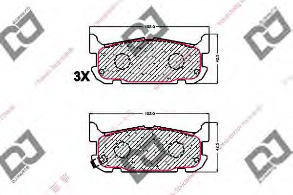 DJ PARTS BP1680