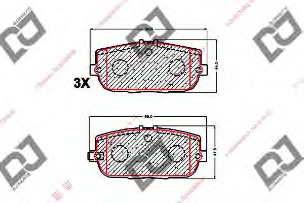 DJ PARTS BP1684