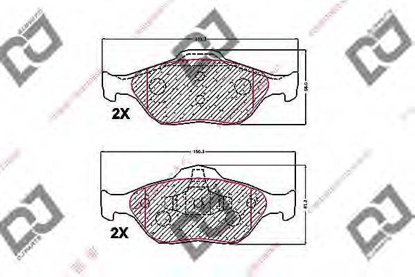 DJ PARTS BP1698