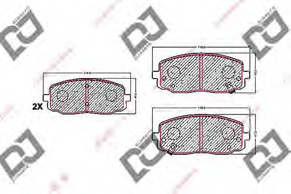 DJ PARTS BP1594