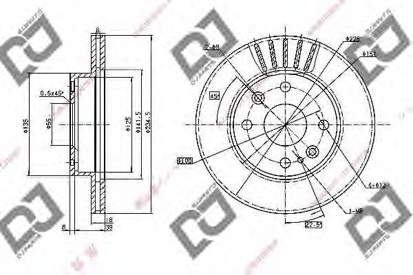DJ PARTS BD1050