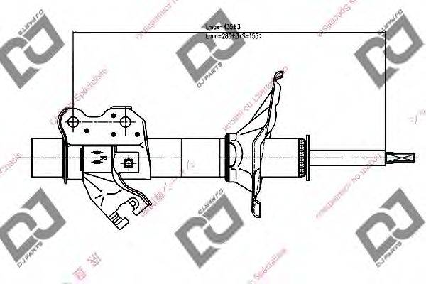 TOKICO A1062 Амортизатор