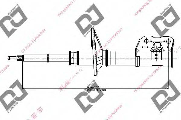 TOKICO B2219 Амортизатор