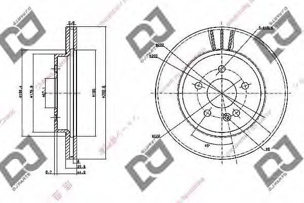 DJ PARTS BD1151
