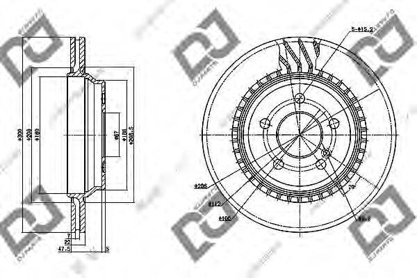DJ PARTS BD1178