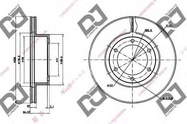 DJ PARTS BD1229