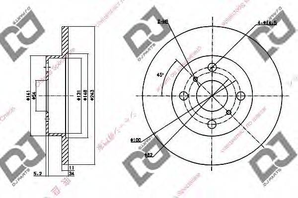 DJ PARTS BD1268