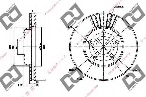 DJ PARTS BD1280