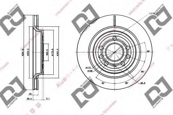 DJ PARTS BD1407