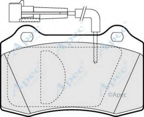 APEC BRAKING PAD1007