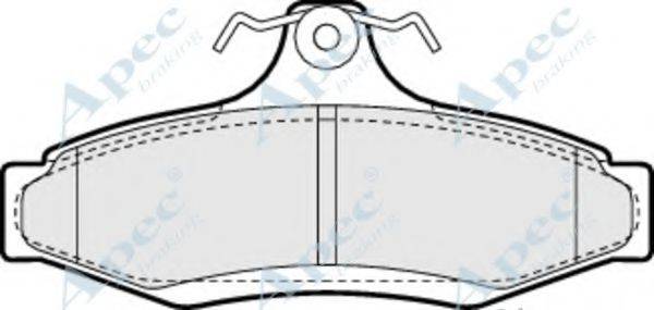 APEC BRAKING PAD1008