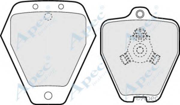 APEC BRAKING PAD1027